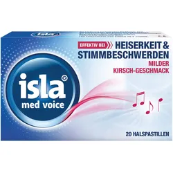 Isla med voice Halspastillen