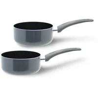 Buri Rom Topf-Set 2-tlg. Kasserolle + Deckel