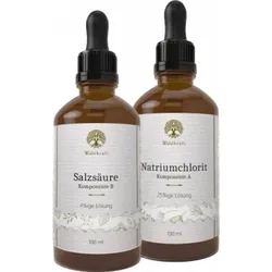 CDL-Set: Chlordioxid zur Selbstherstellung - Natriumchlorit + Salzsäure