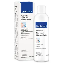 Linola sept Antivirale Mund- und Rachenspülung 300 ml