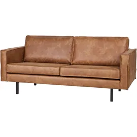 Woood Couch Recycling-Lederfaser-Verbundstoff 3-Sitzer Braun
