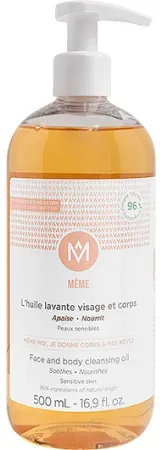Même Cosmetics Waschöl Gesicht Und Körper Pumpflasche 500ml