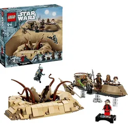 LEGO Star WarsTM 75396 Wüsten-Skiff und Sarlacc-Grube Bausatz, Mehrfarbig