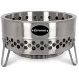 Petromax Feuerschale Tyropit Edelstahl Silber