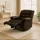 MCW Relaxsessel G15 Leder/Kunstleder 87 x 101 x 150 cm Braun mit verstellbarer Rückenlehne