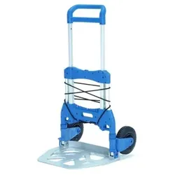 Paketroller 1735, klappbar, Tragkraft 250kg - blau
