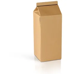 Recycling-Karton braun 12 x 12 x 29 cm je 100 - Gimex
