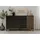 Livetastic Sideboard Schwarz, Eiche Artisan, Metall, 2 Fächer, 4 Schubladen, 160x90x40 cm, Wohnzimmer, Kommoden Sideboards, Sideboards