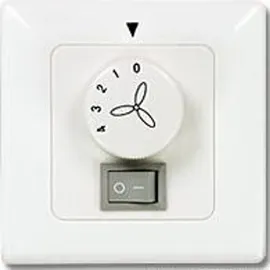 Pepeo Stufenschalter Deckenventilator mit Licht Unterputz Weiß