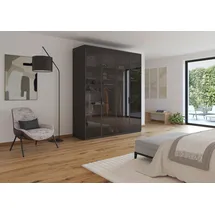 Rauch Kleiderschrank SKAT SHINE 201 x 235 x 61 cm Grau