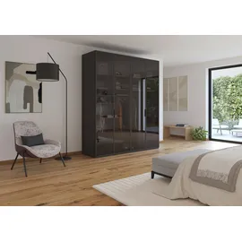 Rauch Kleiderschrank SKAT SHINE 201 x 235 x 61 cm Grau