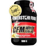 POWERSTAR FOOD CFM WHEY ISOLAT 1000 g Dose, Vanilla