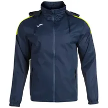 Joma Trivor Regenjacke 321 marineblau/neongelb L