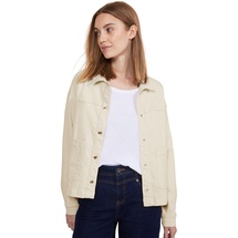 STREET ONE Beige Jeansjacke - Weiß