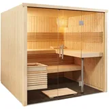 sentiotec Saunakabine Panorama Large | Fichte | PANORAMA-L