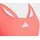adidas 3-Streifen C-Back Badeanzug Semi Lucid Red/White 140