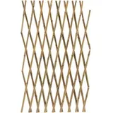 casa pura KARAT Bambus Rankgitter Ausziehbar 120 x 180 cm Braun