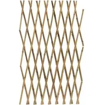 casa pura KARAT Bambus Rankgitter Ausziehbar 120 x 180 cm Braun