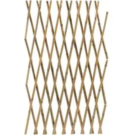 casa pura KARAT Bambus Rankgitter Ausziehbar 120 x 180 cm Braun