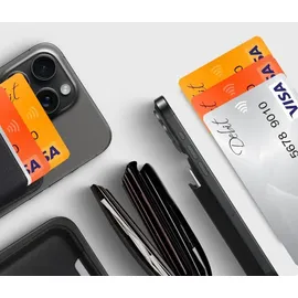 TECH-PROTECT Magwallet Magsafe Universal Magnetischer Kartenhalter Schwarz