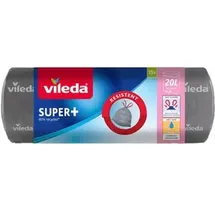 Vileda Müllbeutel SUPER+ 20,0 l grau, 15 St.