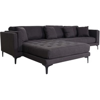 Mendler Sofa-Garnitur HWC-M27, Couch Ecksofa L-Form, Liegefläche links/rechts, Massiv-Holz 293cm ~