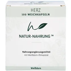 Natur-nahrung Herz Weißdorn Weichkapseln