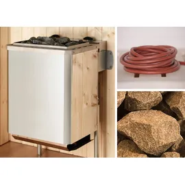 Weka Valida inkl. 9,0 kW Ofen + int. Steuerung + Glastür