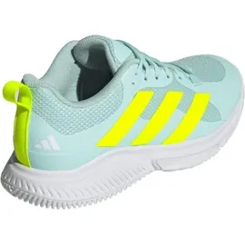 adidas Court Team 2.0 Damen Hallenschuhe, (Türkis 8 42 EU