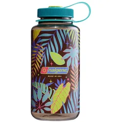 NALGENE Weithals Sustain Trinkflasche 1 Liter - Botanical Ferns