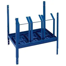 OEM Regalelement LOGS 150 H520xB540xT390mm blau RAL 5022 ausklappbar