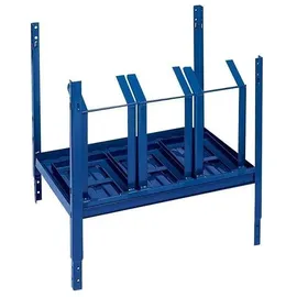 OEM Regalelement LOGS 150 H520xB540xT390mm blau RAL 5022 ausklappbar