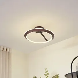 LUCANDE Eldra kaffeebraun, Ø 55 cm CCT - braun