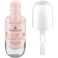 Essence French Manicure Sheer Beauty Nail Polish Nagellack 8 ml