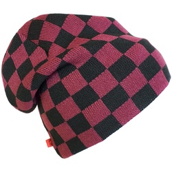 C3 Check Knit Beanie black maro