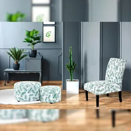 Kayoom Hocker Indira 110 2er-Set, Flower