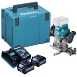 Makita - rp 001 GD201 Akku Oberfräse 40 v max. 12 mm Brushless + 2x Akku 2,5 Ah + Ladegerät + Makpac
