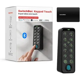 SwitchBot Keypad Touch - Smartes Codeschloss, Schwarz