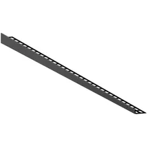 Aquabad Edelstahl Gefälleprofil Clive für begehbare Dusche in Schwarzmatt 120cm, rechtsversion, Kantenhöhe 14mm