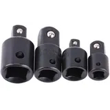 1/4", 3/8", 1/2" Steckschlüssel-bit-set, Schlagschrauber-adapter, 4-teiliges Steckschlüssel-adapter-set, Steckschlüssel-adapter Für Schlagschrauber Und Ratschenschlüssel