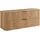 3e 3xe living.com Eiche Craft Badezimmerschrank 41,5 x 120 x 51,7 cm Braun/Kunststoff