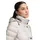 GIL BRET Steppjacke mit abnehmbarer Kapuze in Grau beige | Gr.: 40