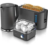 Arendo Wasserkocher 1,5 l Grau