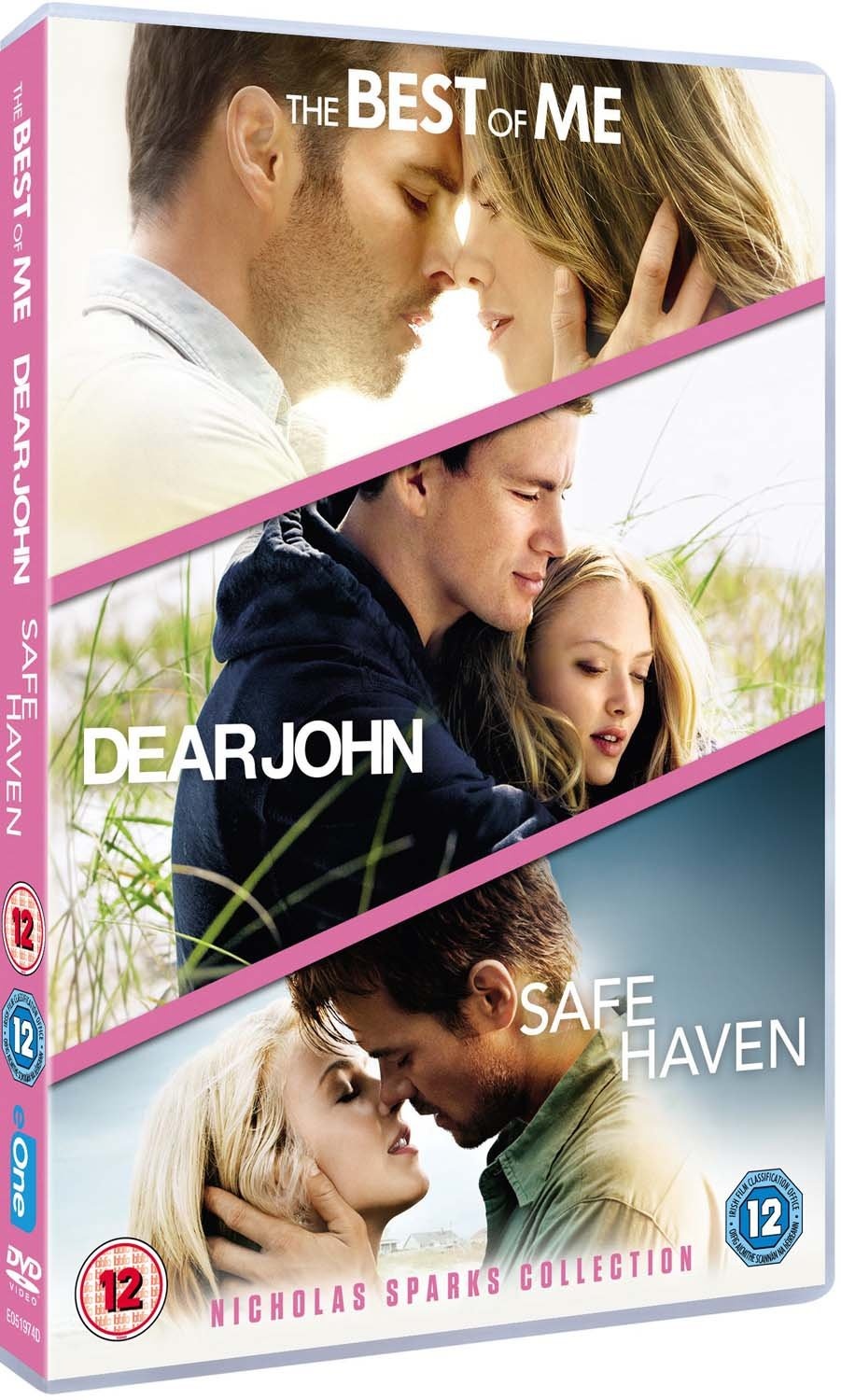 Nicholas Sparks Triple: Dear John/Safe Haven/The Best of Me [3 DVDs]