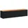 vidaXL Gartentruhe 220 x 50 x 54 cm Schwarz