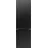 (269 l, 1800 mm hoch, Schwarz)