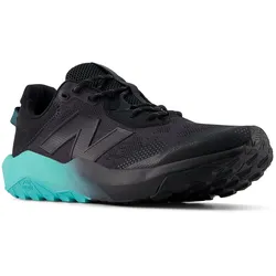 Laufschuh NEW BALANCE "Nitrel", Gr. 41,5, schwarz, Textil, Synthetik, sportlich, Schuhe, Trailrunning-Schuhe,für breite Füße