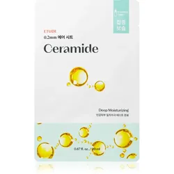 ETUDE 0.2 Therapy Air Mask Ceramide Feuchtigkeitsspendende Tuchmaske regeneriert die Hautbarriere 20 ml