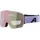 Alpina Penken Skibrille, white-lilac matt, One Size