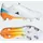 adidas Adizero RS15 Ultimate SG Herren Cloud White/Core Black/Lucid Tangerine 48